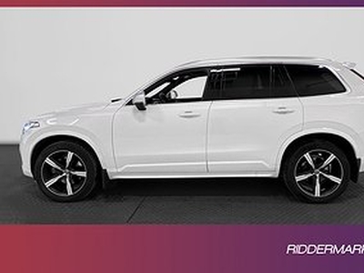 Volvo XC90 D5 AWD 235hk R-Design 7-sits Pano Navi HuD Drag