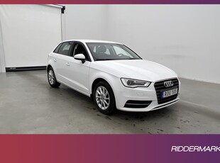 Audi A3 Sportback TFSI 110hk Attraction Sensorer Farthållare