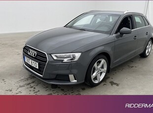 Audi A3Sportback TFSI Proline Cockpit P-Värmare Navi 2018, Halvkombi