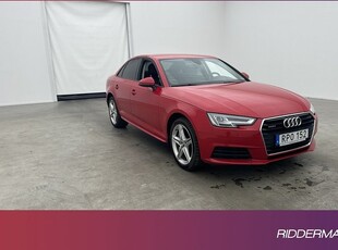 Audi A4Sedan 2.0 TFSI Q M&K-Värmare Årsskatt 2018, Sedan