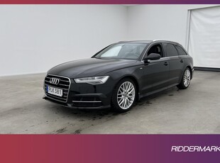 Audi A6 Avant 2.0 TDI 190hk S-Line Halvskinn Sensorer Drag