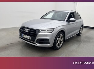 Audi Q5 TDI Q 190hk S-Line Pano D-Värm Luft Drag 0,52L/mil