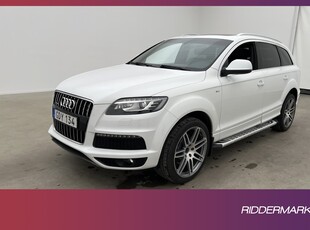 Audi Q7 3.0 TDI V6 Quattro 204hk S Line 7 Sits Pano Bose