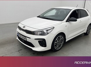 Kia Rio1.0 T-GDI GT-Line Kamera CarPlay Rattvärme 2020, Halvkombi