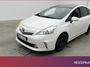 Toyota PriusHybrid CVT 7-Sits Pano HUD Kamera Navi 2012, Halvkombi