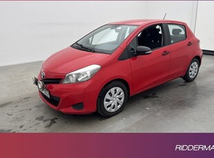 Toyota Yaris1.0 VVT-i Låg-skatt 0,48l Mil 2012, Halvkombi