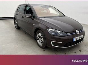 Volkswagen e-GolfCockpit Dynaudio Navi Sensorer 2018, Halvkombi