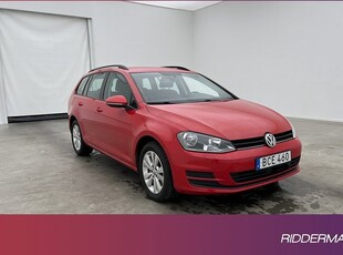 Volkswagen Golf1.2 TSI B-Värm Årsskatt 0,5L mil 2015, Kombi