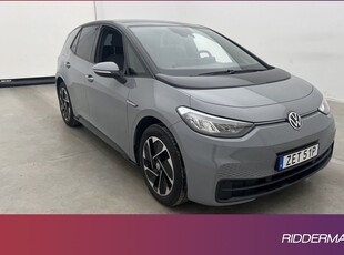 Volkswagen ID.3Pro Performance Life Värm Navi CarPlay 2021, Halvkombi