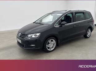 Volkswagen Sharan7-Sits Eldörrar P-Värmare Pano Drag 2019, Minibuss