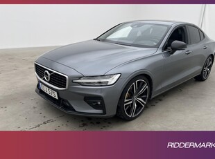 Volvo S60 T5 AWD R-Design VOC Pano H/K HUD Värm 360° Drag