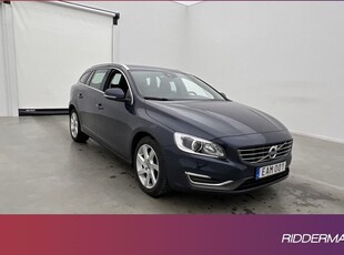 Volvo V60D4 AWD Summum VOC D-Värm Skinn Sensorer Rattvärme 2015, Kombi