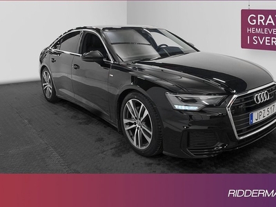 Audi A640 TDI S S-Line Cockpit Pano B&O Navi D-värme 2019, Sedan