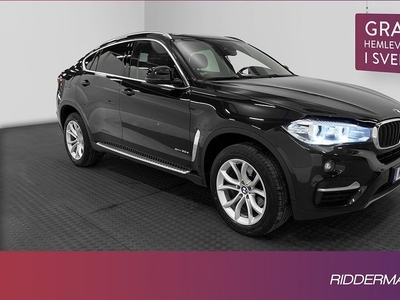 BMW X6xDrive30d Panorama Kamera Harman kardon Skinn 2015, SUV