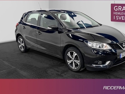 Nissan Pulsar1.2 DIG-T Kamera Navi Välservad 0,51l mil 2016, Halvkombi