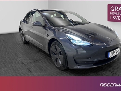 Tesla Model 3Long Range AWD Drag Pano Sv.Såld 2022, Halvkombi