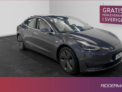 Tesla Model 3Long Range AWD Svensksåld Autopilot 2019, Halvkombi