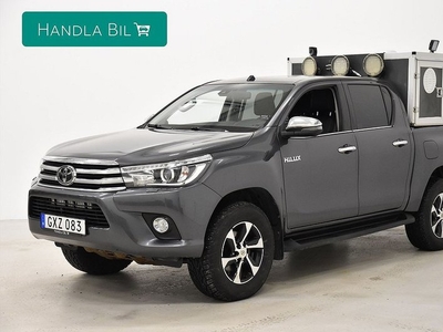 Toyota Hilux2.4 AWD Hundkåpa Skinn Farth SoV-Hjul 2018, Pickup