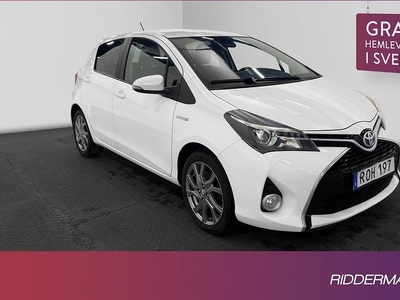 Toyota YarisHybrid e-CVT Värmare Kamera 0.36L Mil 2016, Halvkombi