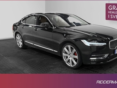 Volvo S90T5 Inscription VOC Värm HUD 360° Skinn Navi 2017, Sedan