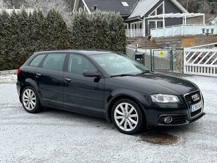 Audi A3 Sportback 2.0 TDI quattro S-Line, Sport, 140hk, 2012