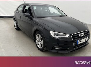 Audi A32.0 TDI Keyless Adp-Fart P-Sensorer ACC 0.44L Mil 2013, Halvkombi