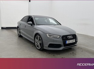 Audi A3Sedan 2.0 TDI Q S-Line Pano Skinn Alcantara 2016, Halvkombi