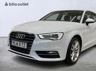 Audi A3Sportback 2.0 TDI quattro PDC Fram&Bak BT 2014, Halvkombi