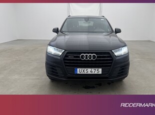 Audi Q7 TDI Q 272hk S-Line 7-Sits BOSE Cockpit Pano Kamera