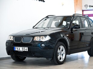 BMW X3 2.5si Comfort PDC Drag Nyservad 218hk