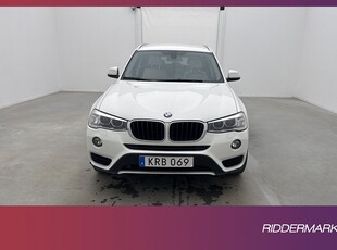 BMW X3 xDrive20d 190hk M-Värmare Skinn P-Sensorer