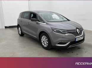 Renault Espace1.6 7-Sits 4C Zen Pano Skinn B-Kamera Head Up 2015, Minibuss