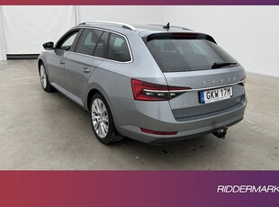 Skoda Superb iV Plug-in 218hk P-Värmare Cockpit Kamera Drag