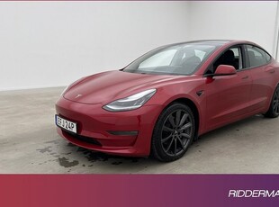 Tesla Model 3Long Range AWD FSD ACC Boost Dragkrok 2021, Halvkombi