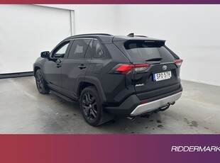 Toyota RAV4 Hybrid AWD Adventure 360° Skinn Drag Rattvärme