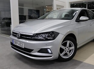 Volkswagen Polo1.0 TSI Komfort Automat V-Hjul PDC 2 2019, Halvkombi