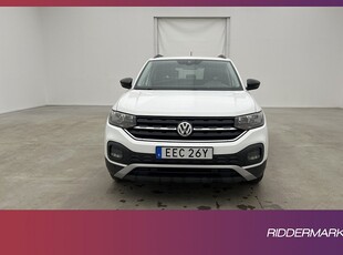 Volkswagen T-CROSS 1.0 TSI 95hk Sensorer Carplay Farthållare