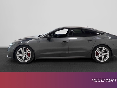 Audi A7 Sportback 55 TFSI e Q 367hk S-Line 360* VAT MOMS