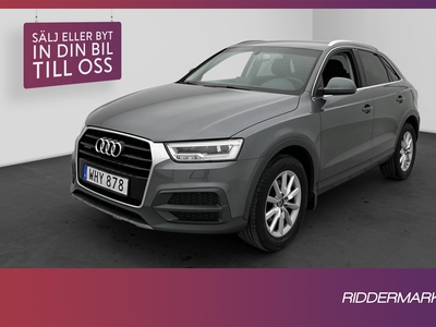 Audi Q3 2.0 TDI Quattro Sport Edition BOSE Sensorer Keyless