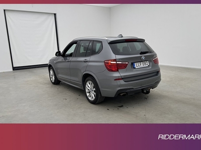 BMW X3 xDrive20d 190hk M Sport D-värme B-kamera HiF Navi