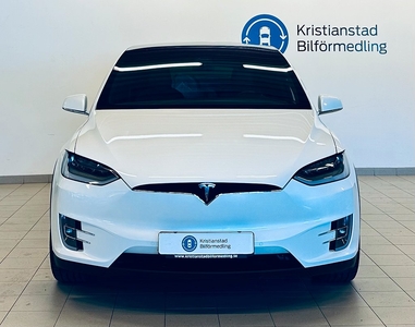 Tesla Model X Long Range AWD 7-Sits, Dragkrok