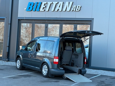 Volkswagen Caddy Kombi 1.9 TDI|Handikappanpassad|Golvsänkt