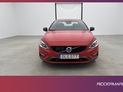 Volvo S60 Polestar D5 230hk R-Design T-lucka H/K Skinn B-Kam