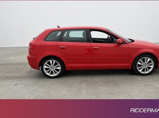 Audi A3Sportback 1.8 TFSI BOSE P-Värm Skinn Alcantara 2011, Halvkombi