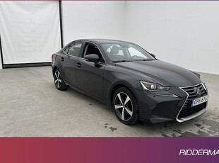 Lexus IS300h CVT Executive Kamera Navi Skinn Elstolar 2017, Sedan