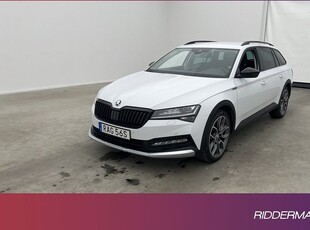 Skoda Superb4x4 Scout Värm Cockpit Kamera Drag 2023, Kombi