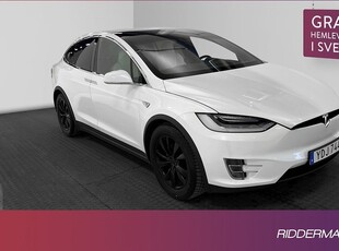 Tesla Model XP90D 7-sits Ludicrous Premium Dragkrok 2016, SUV