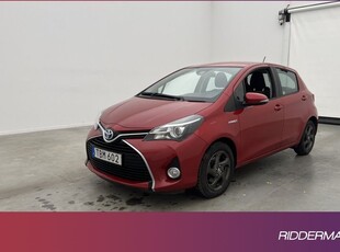 Toyota YarisHybrid e-CVT Värmare Kamera Navi Välserv 2017, Halvkombi