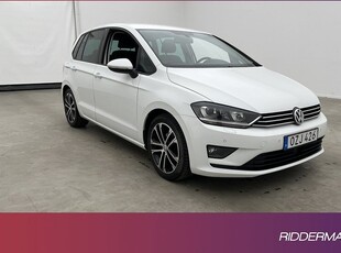 Volkswagen GolfSportsvan 1.2 TSI Värmare Kamera Drag 2016, Minibuss