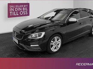 Volvo V60AWD R-Design Taklucka VOC D-värme Navi Drag 2016, Kombi